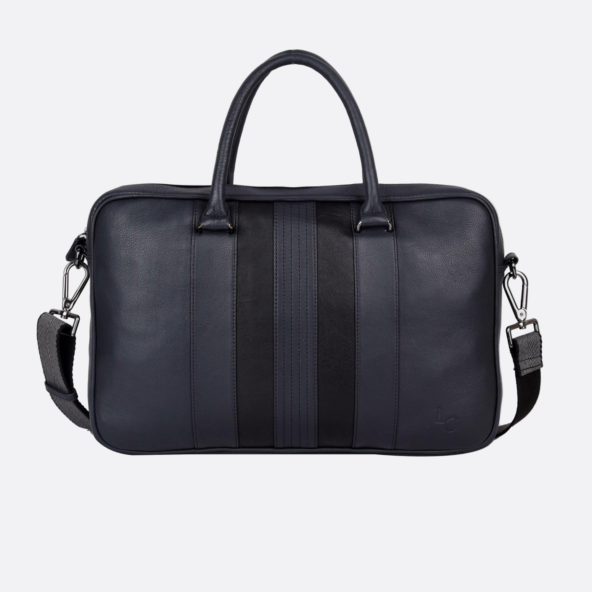 Spar Document Bag - Navy/Black