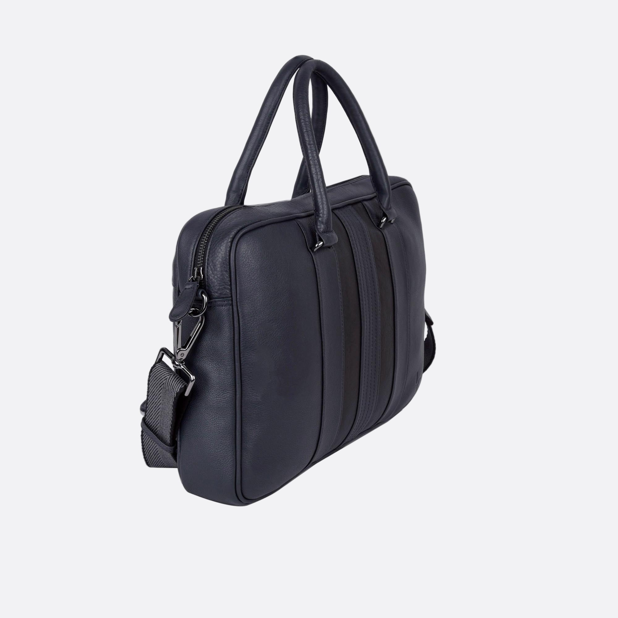 Spar Document Bag - Navy/Black