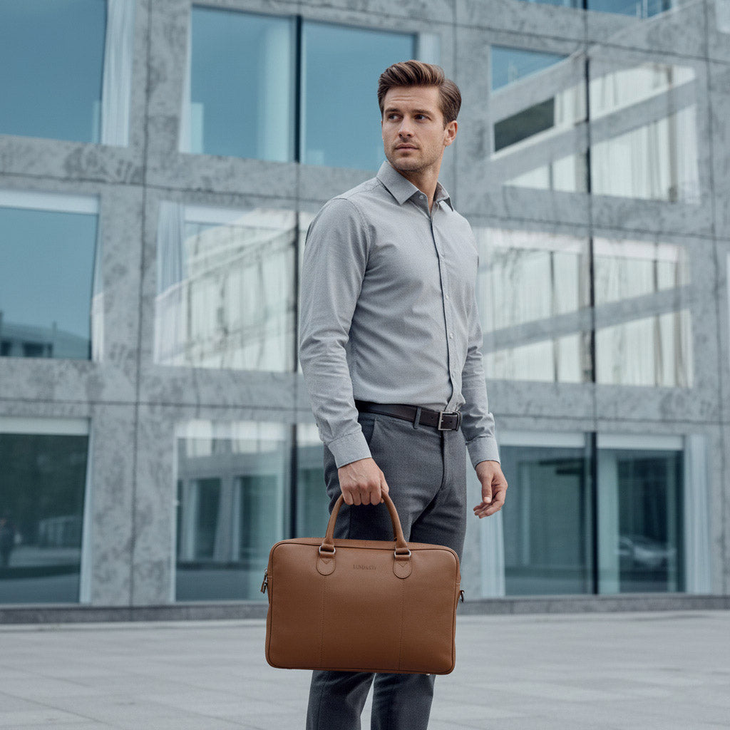 Tommy Document Bag - Black